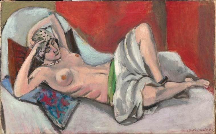 Draped Nude by Henri Matisse