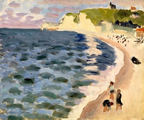 Etretat, The Sea by Henri Matisse