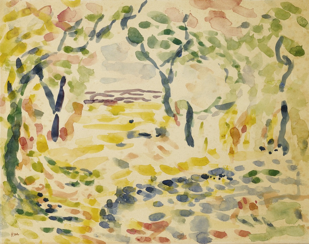 Étude Pour 'Le Bonheur De Vivre by Henri Matisse