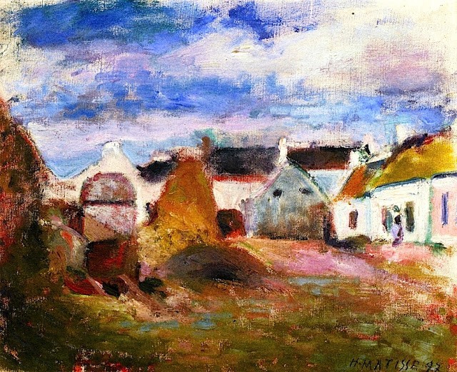 Farmyard in Brittany by Henri Matisse