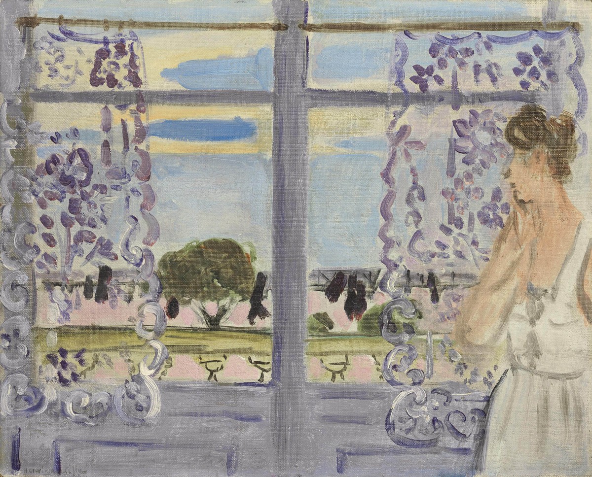 Femme Auprès De La Fenêtre by Henri Matisse