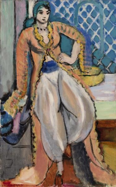 Figure with a Persian Robe by Henri Matisse