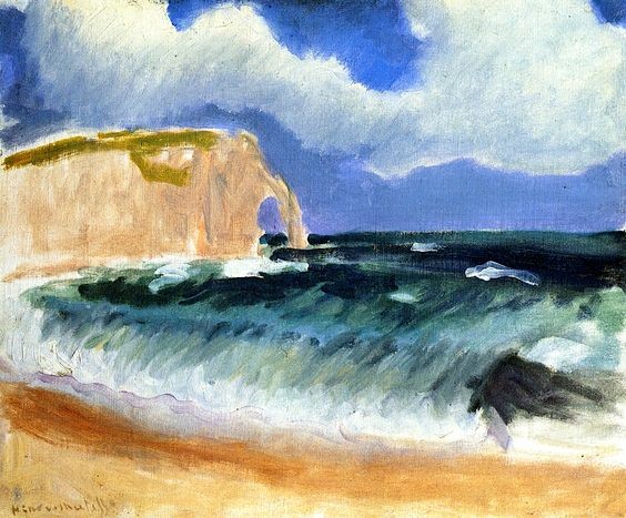 Gale at Etretat by Henri Matisse