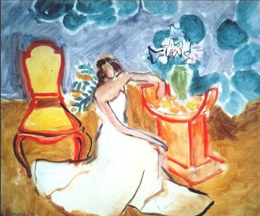 Girl on a White Dress (II) by Henri Matisse