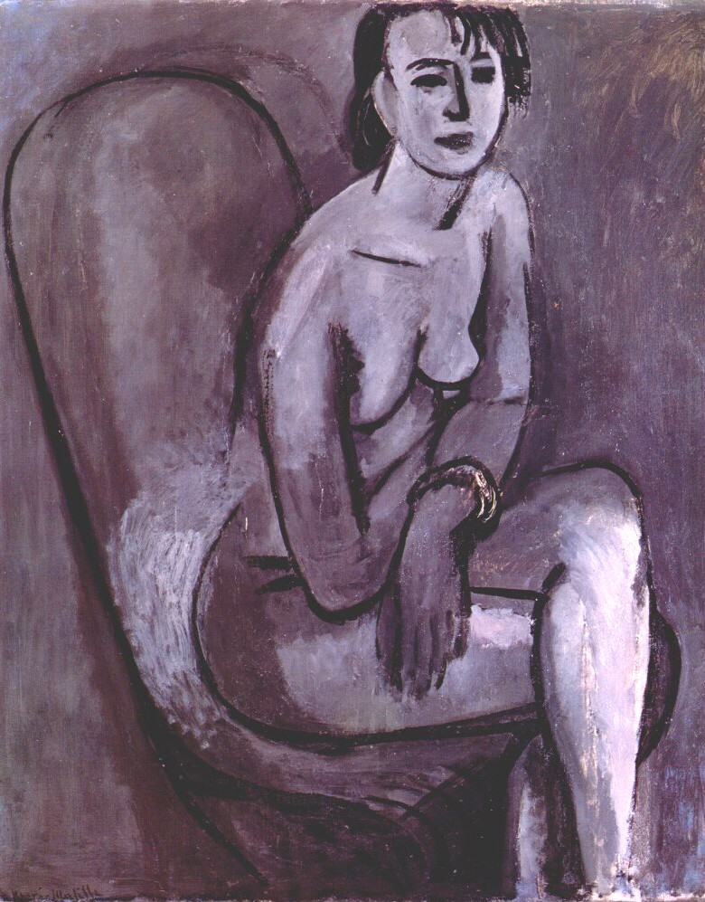Gray Nude with Bracelet by Henri Matisse