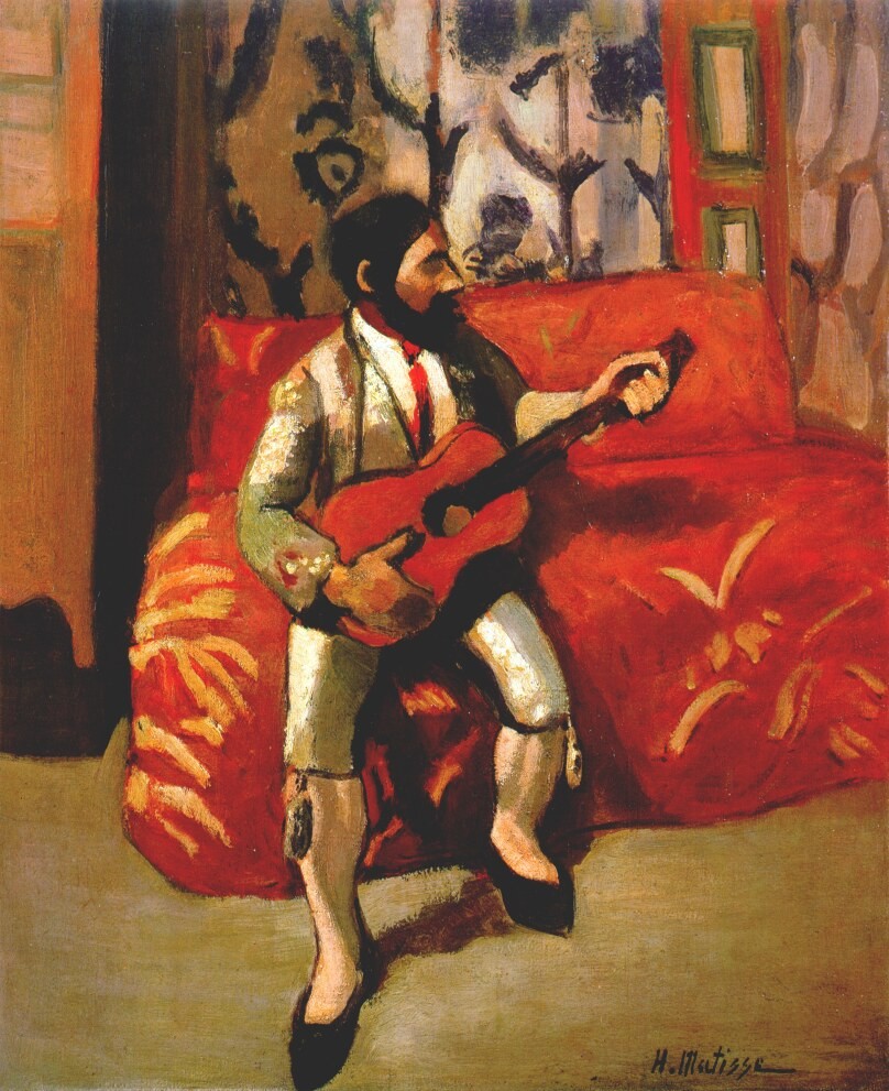 Guitarist by Henri Matisse