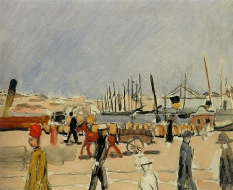 La Cheminée Du Roi, Marseille by Henri Matisse