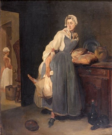 La Pourvoyeuse (copy After Chardin) by Henri Matisse