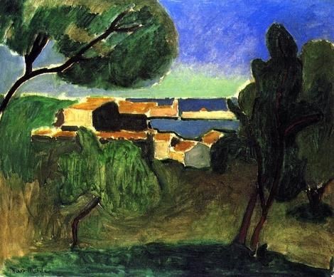 Landscape at Collioure III by Henri Matisse