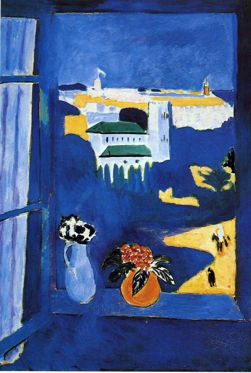 Landscape viewed from a Window by Henri Matisse