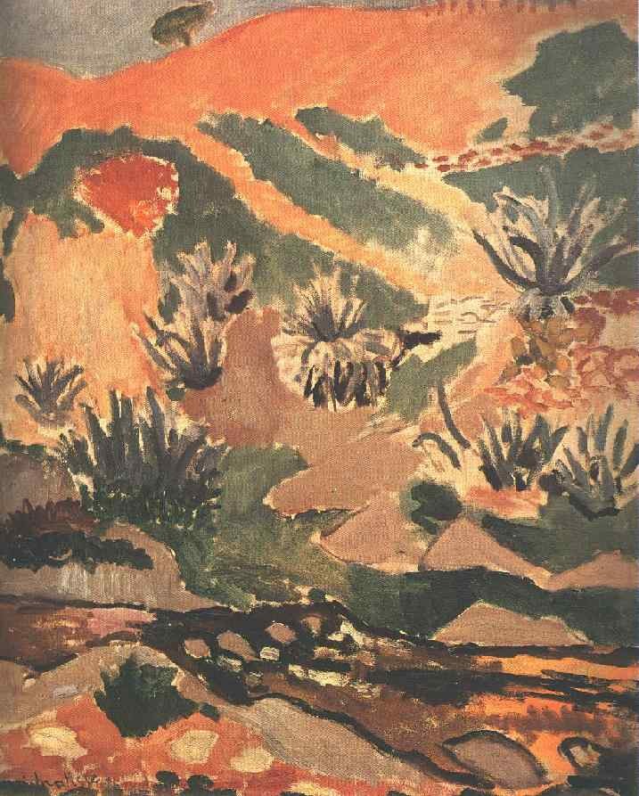 Landscape with Brook (Brook with Aloes) by Henri Matisse