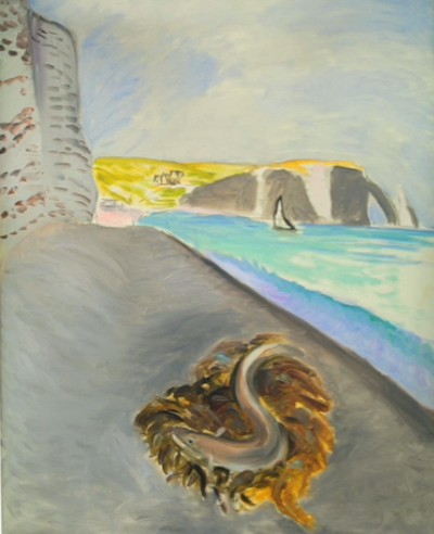 Large Cliff: the Eel by Henri Matisse