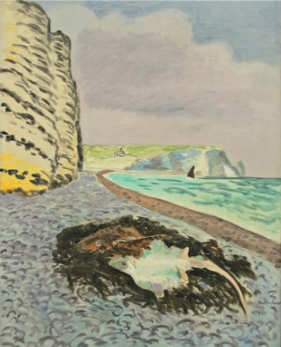 Large Cliff: Two Rays by Henri Matisse