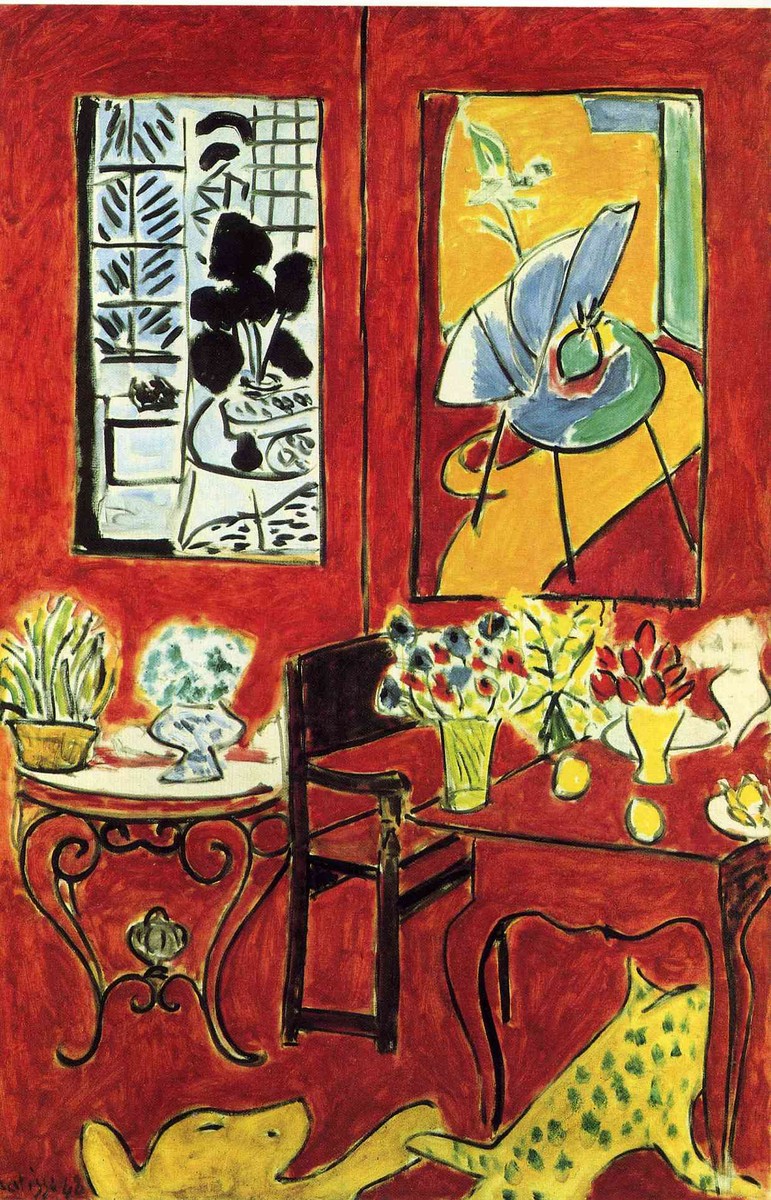 Large Red Interior by Henri Matisse