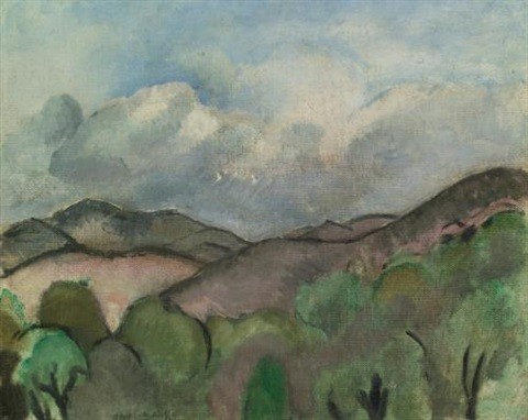 Le Mont Chauve À Nice by Henri Matisse