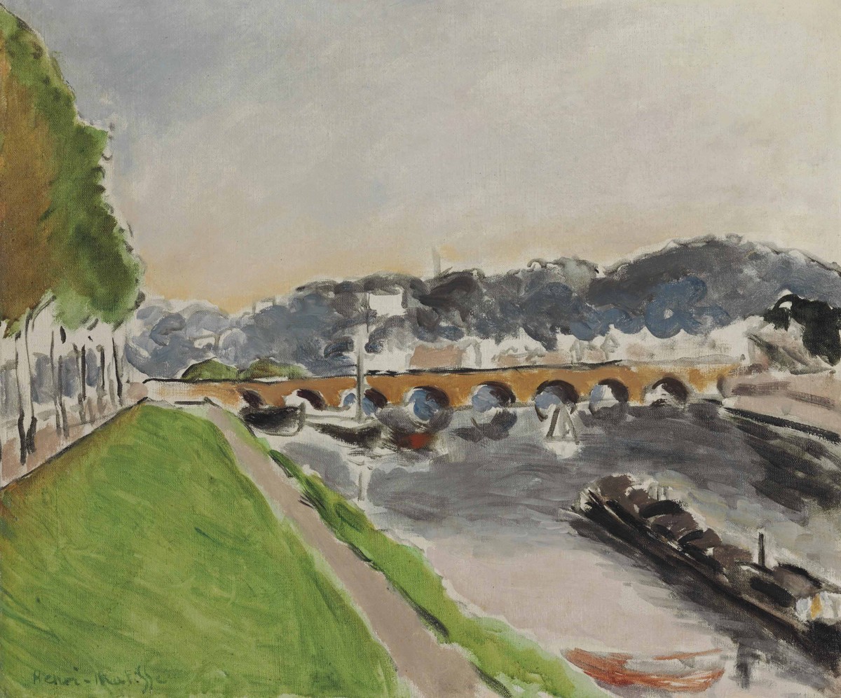 Le Pont De Sèvres Au Chaland by Henri Matisse