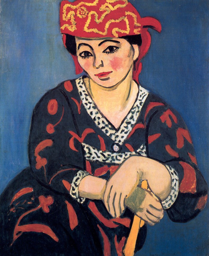 Madame Matisse, The Red Madras Headdress by Henri Matisse