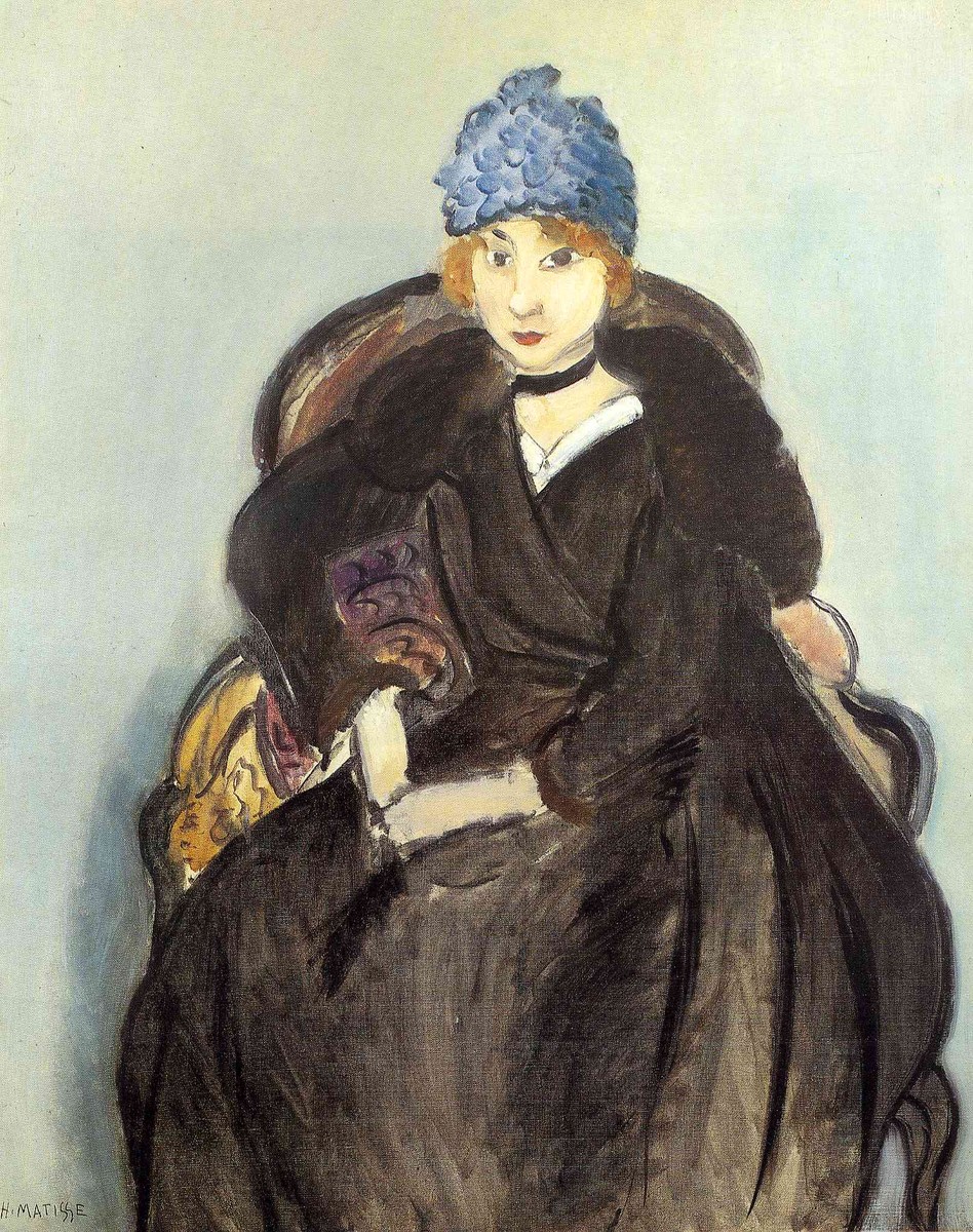 Marguerite Wearing a Hat by Henri Matisse