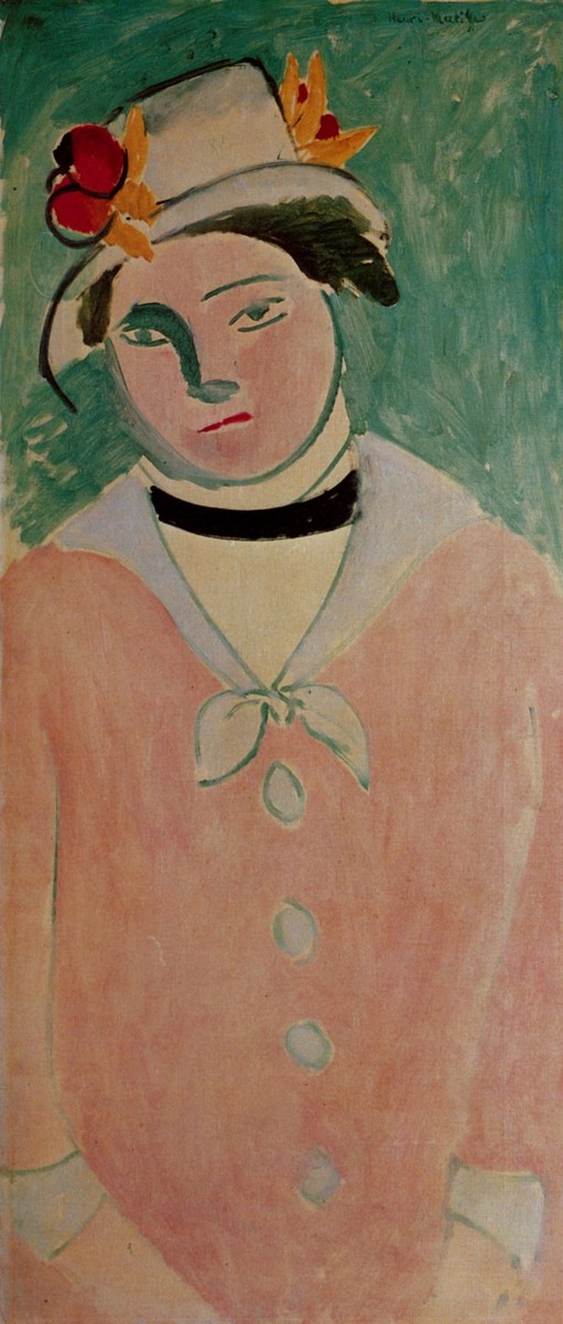 Marguerite with Hat by Henri Matisse