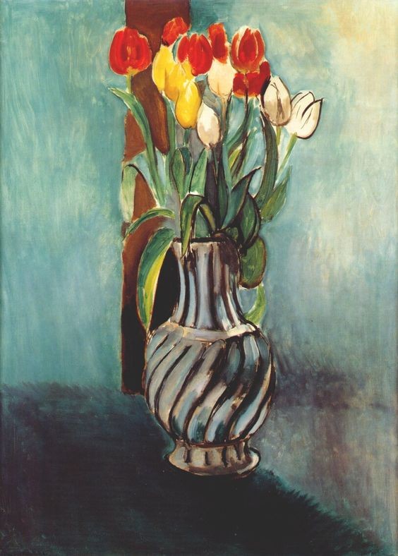 Me, Myself & Stendhal Vase of Tulips by Henri Matisse