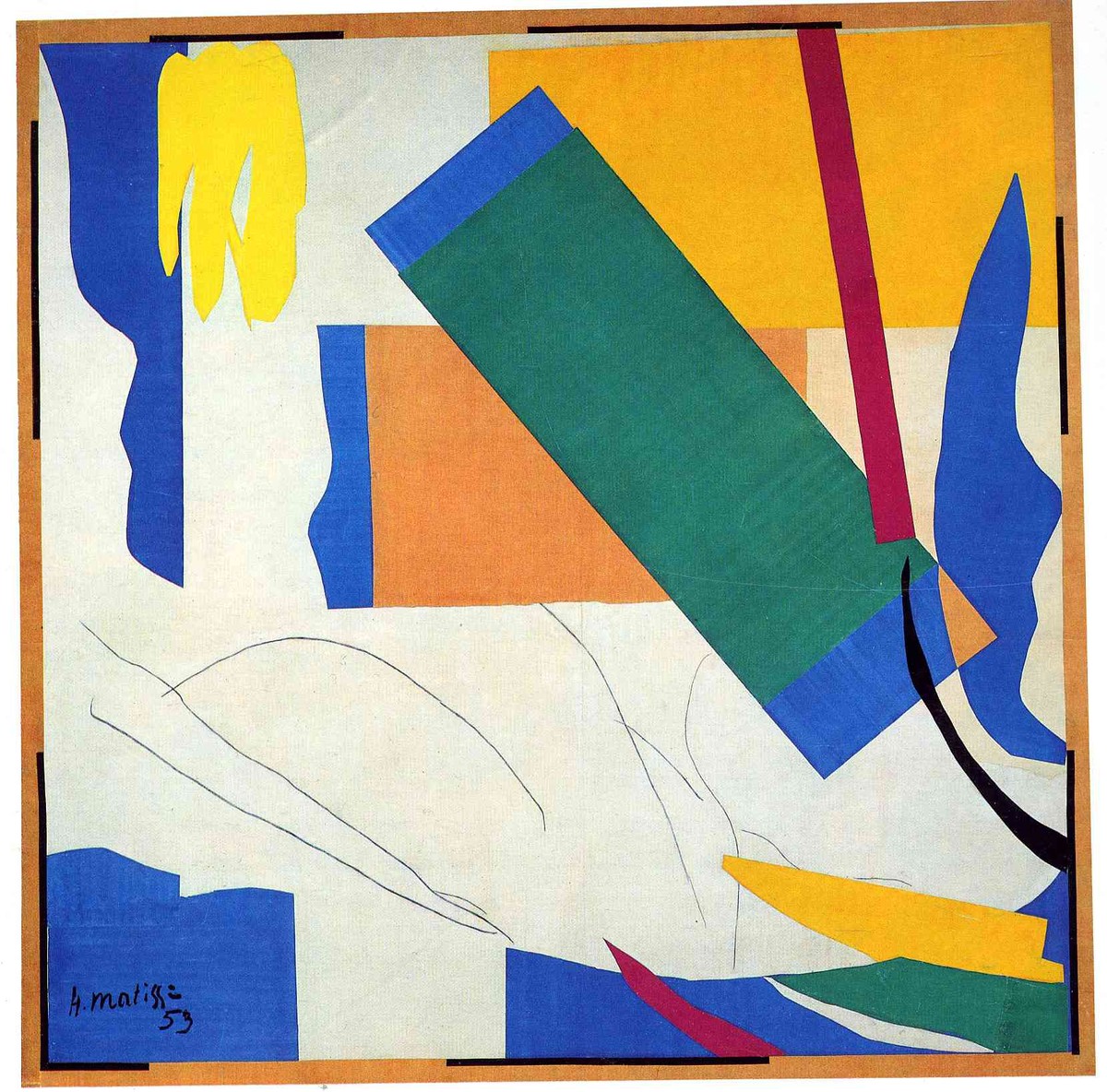 Memory of Oceania by Henri Matisse