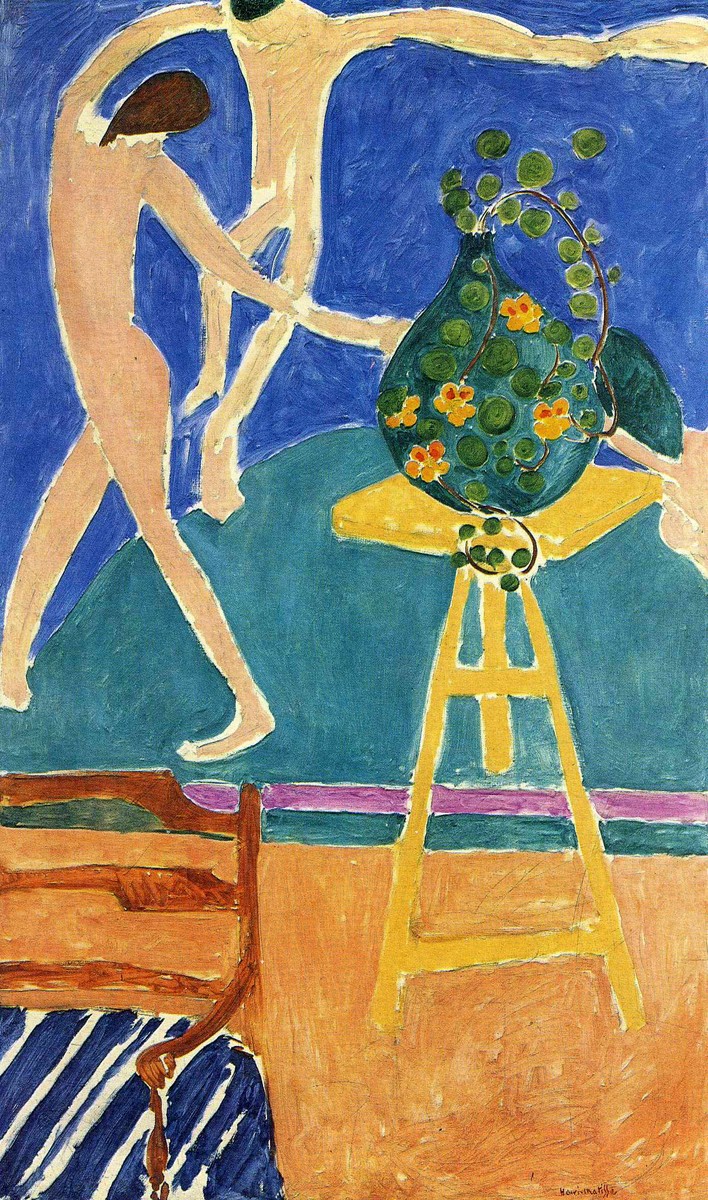 Nasturtiums with "The Dance" by Henri Matisse