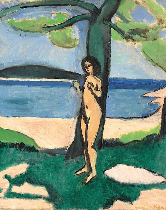 Nu Au Bord De La Mer by Henri Matisse