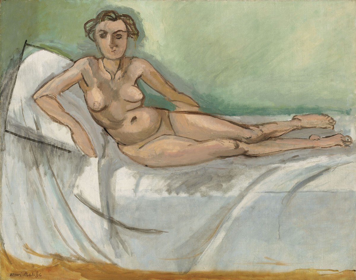 Nu Demi Couchee by Henri Matisse