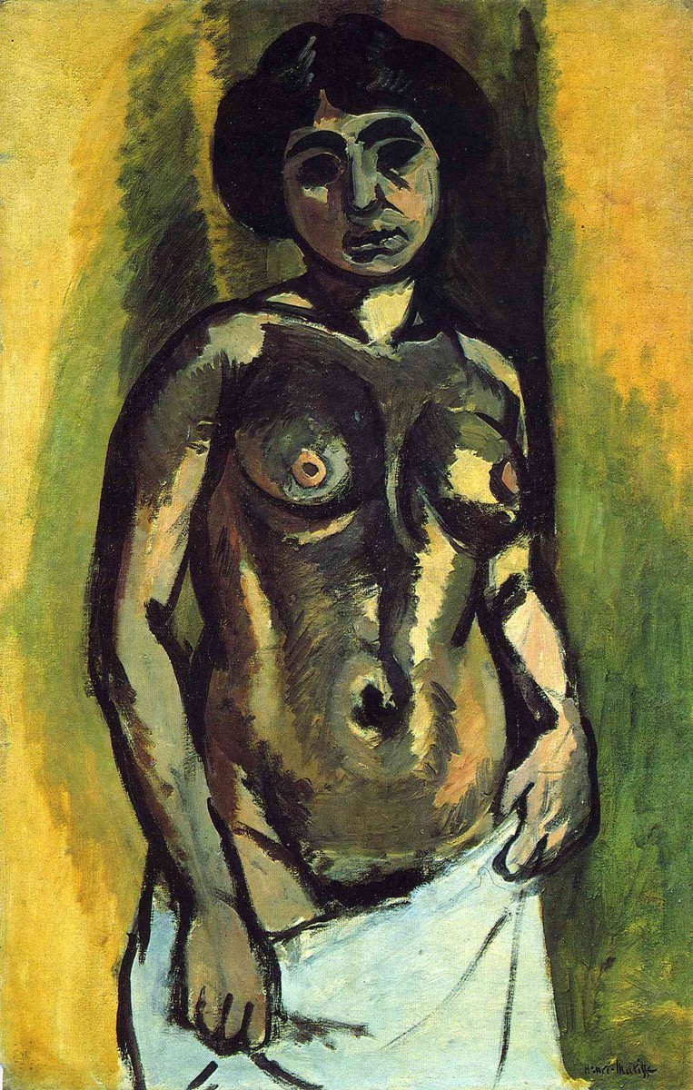 Nude (Black and Gold) by Henri Matisse