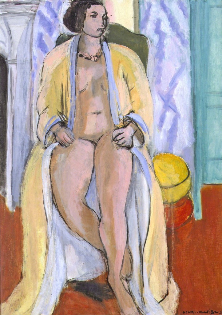 Nude in Peignoir by Henri Matisse