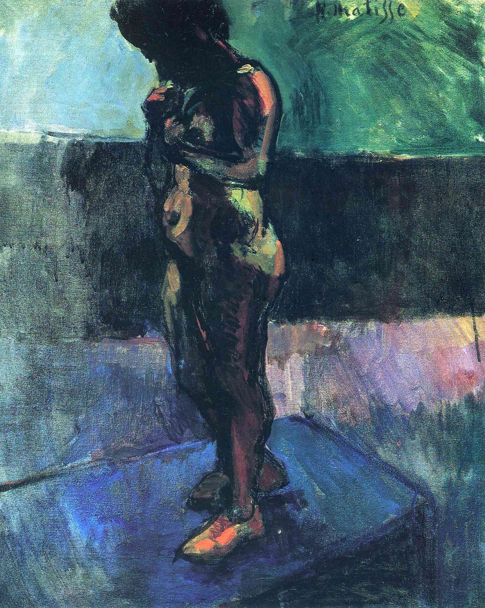 Nude Wearing Red Shoes by Henri Matisse