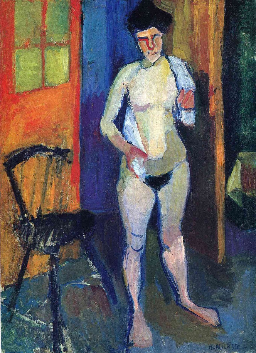 Nude with a White Towel by Henri Matisse