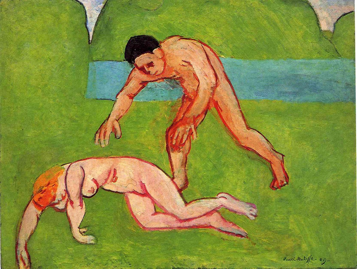 Nymph and Satyr by Henri Matisse