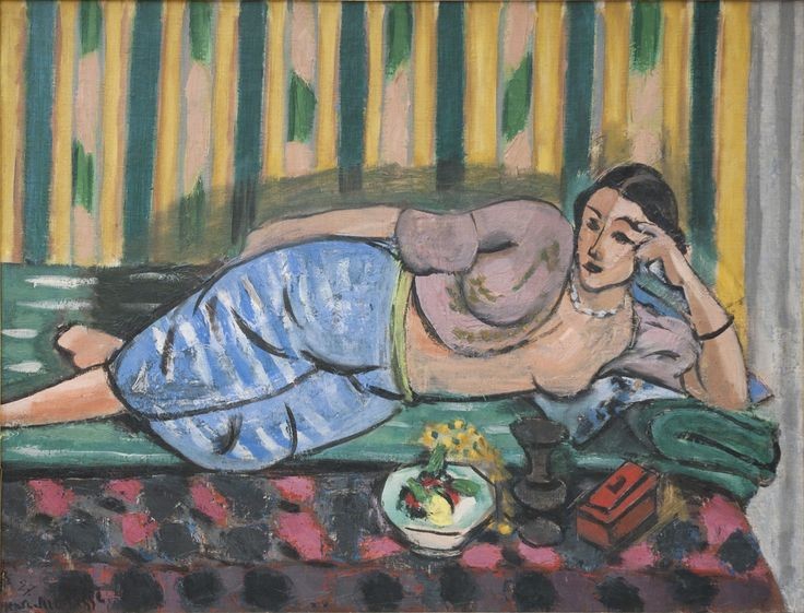 Odalisque Au Coffret Rouge by Henri Matisse