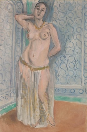 Odalisque in blue or white slave by Henri Matisse