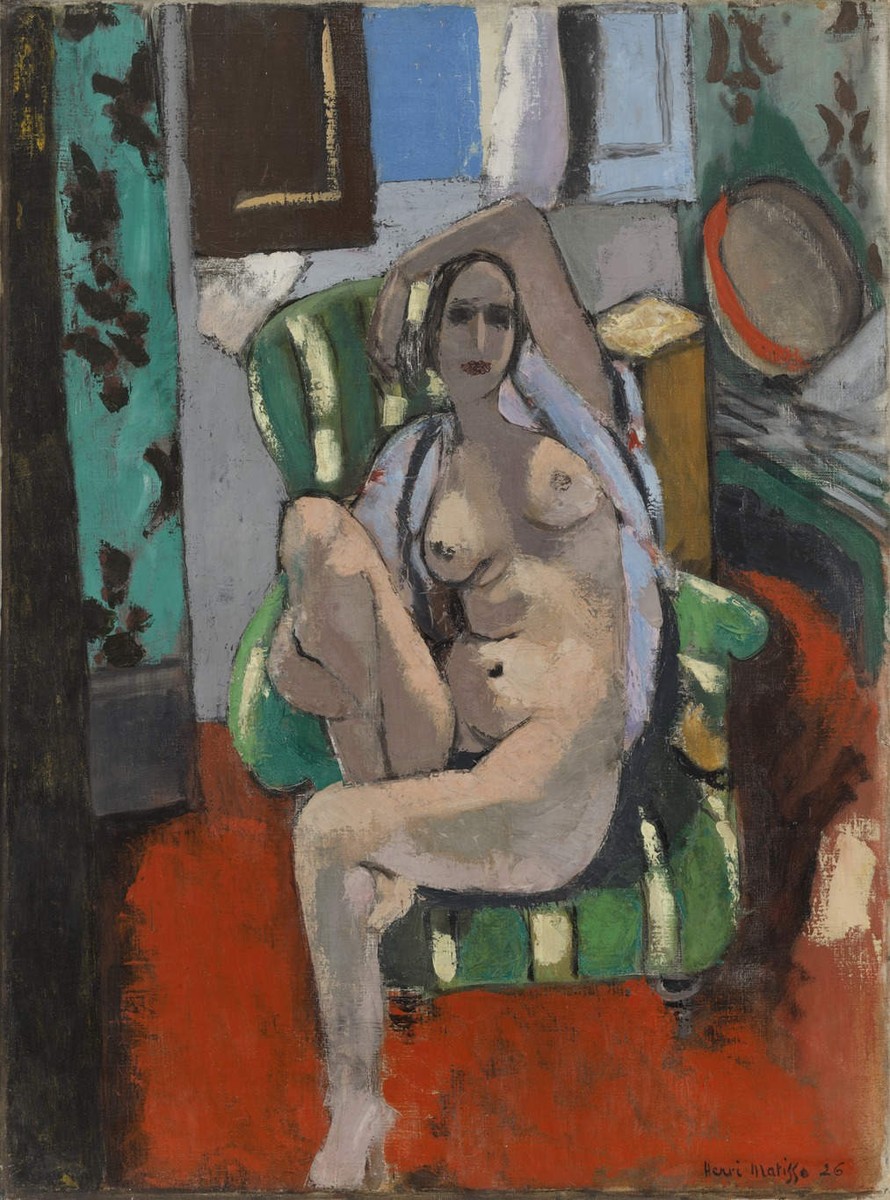 Odalisque with a Tambourine by Henri Matisse