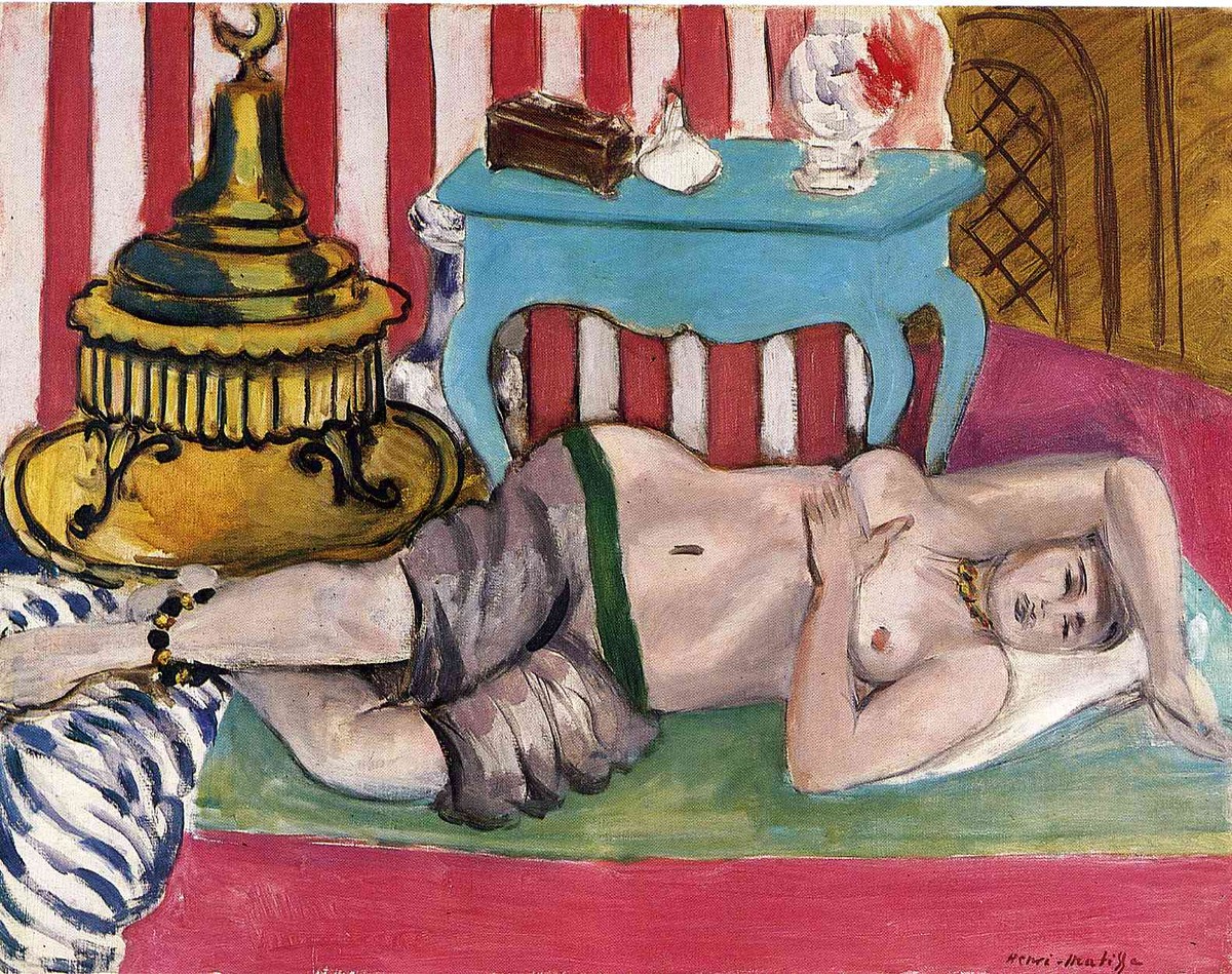 Odalisque with Green Scarf by Henri Matisse