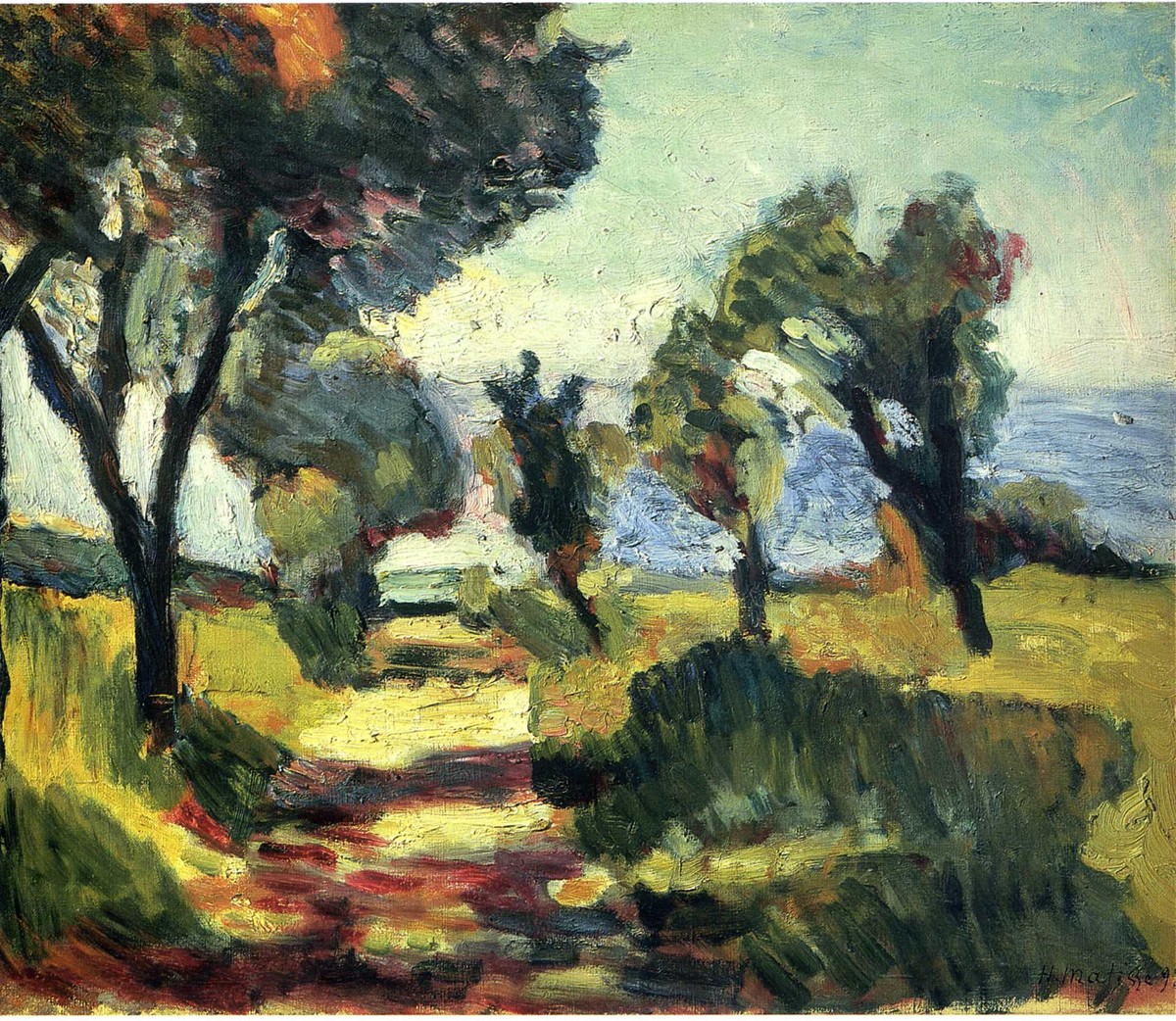 Olive Trees by Henri Matisse