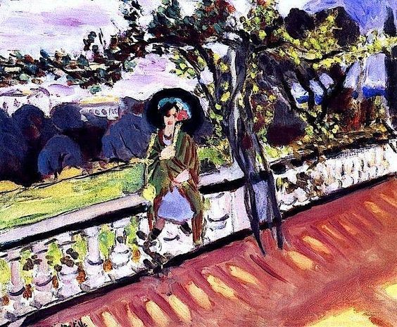 On the Terrace Parc Liserb by Henri Matisse