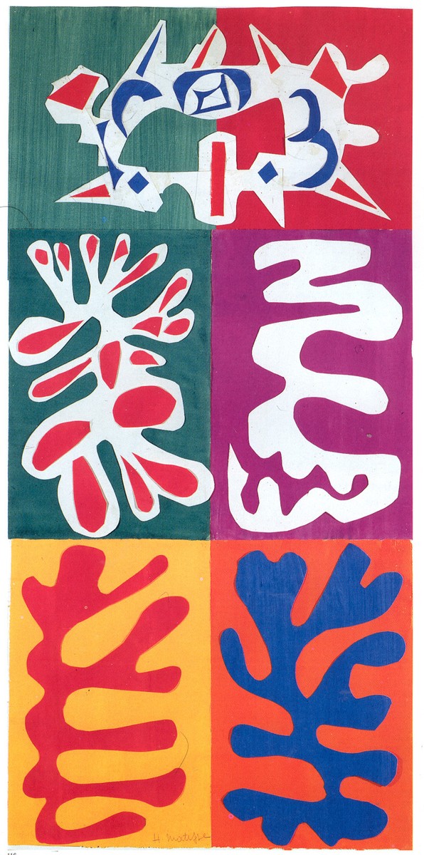 Panel with Mask by Henri Matisse