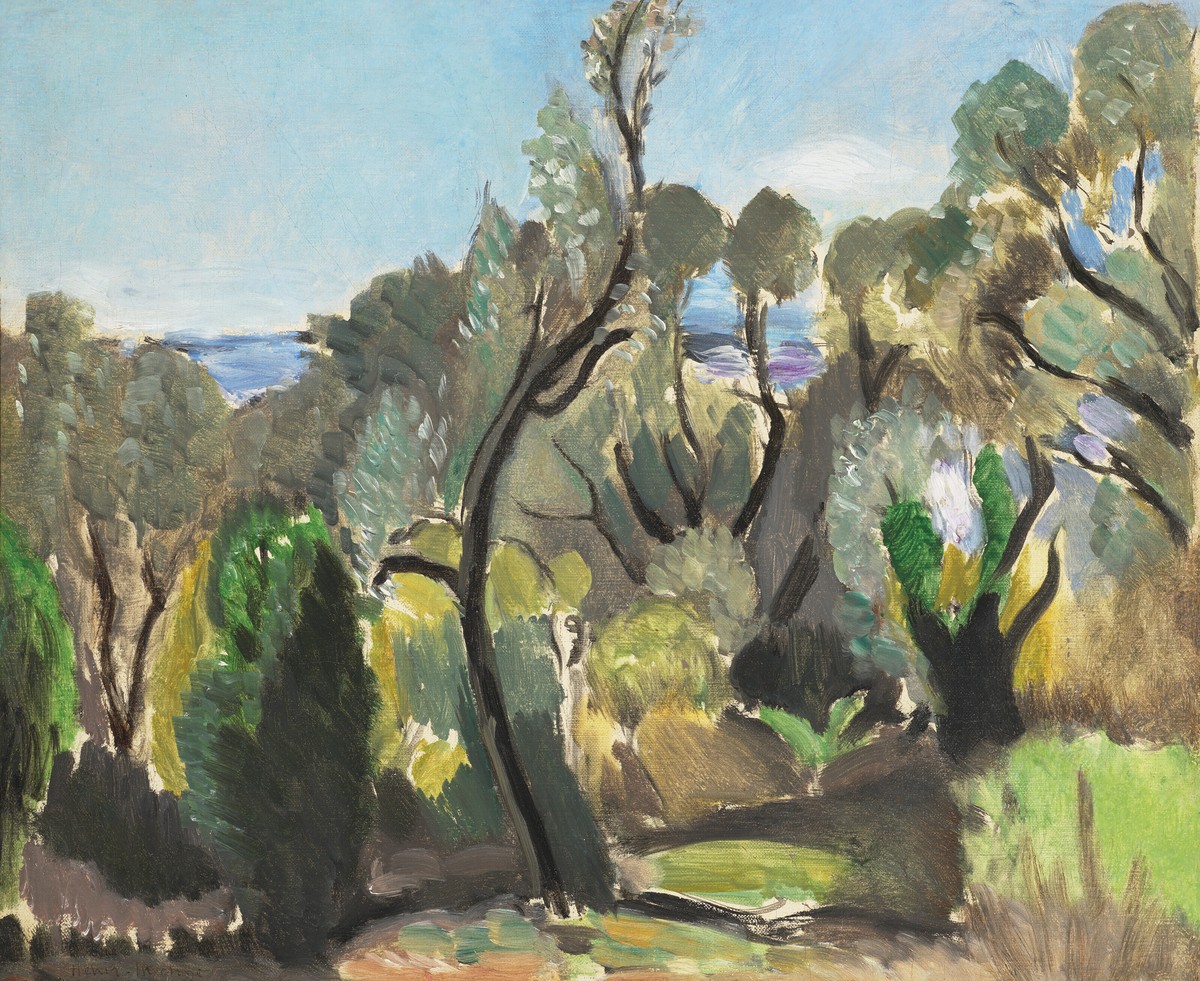 Paysage Aux Environs De Nice by Henri Matisse