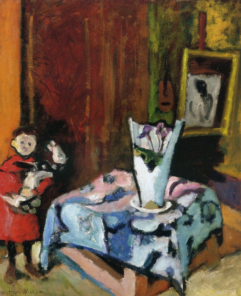 Pierre with Wooden Horse by Henri Matisse