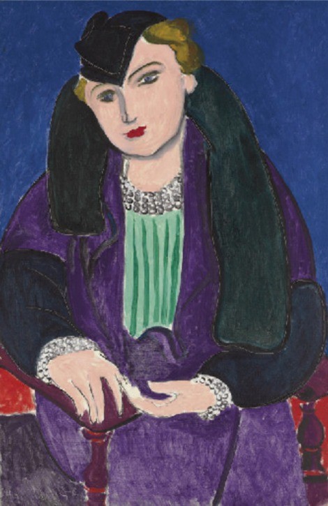 Portrait at Blue Coat by Henri Matisse