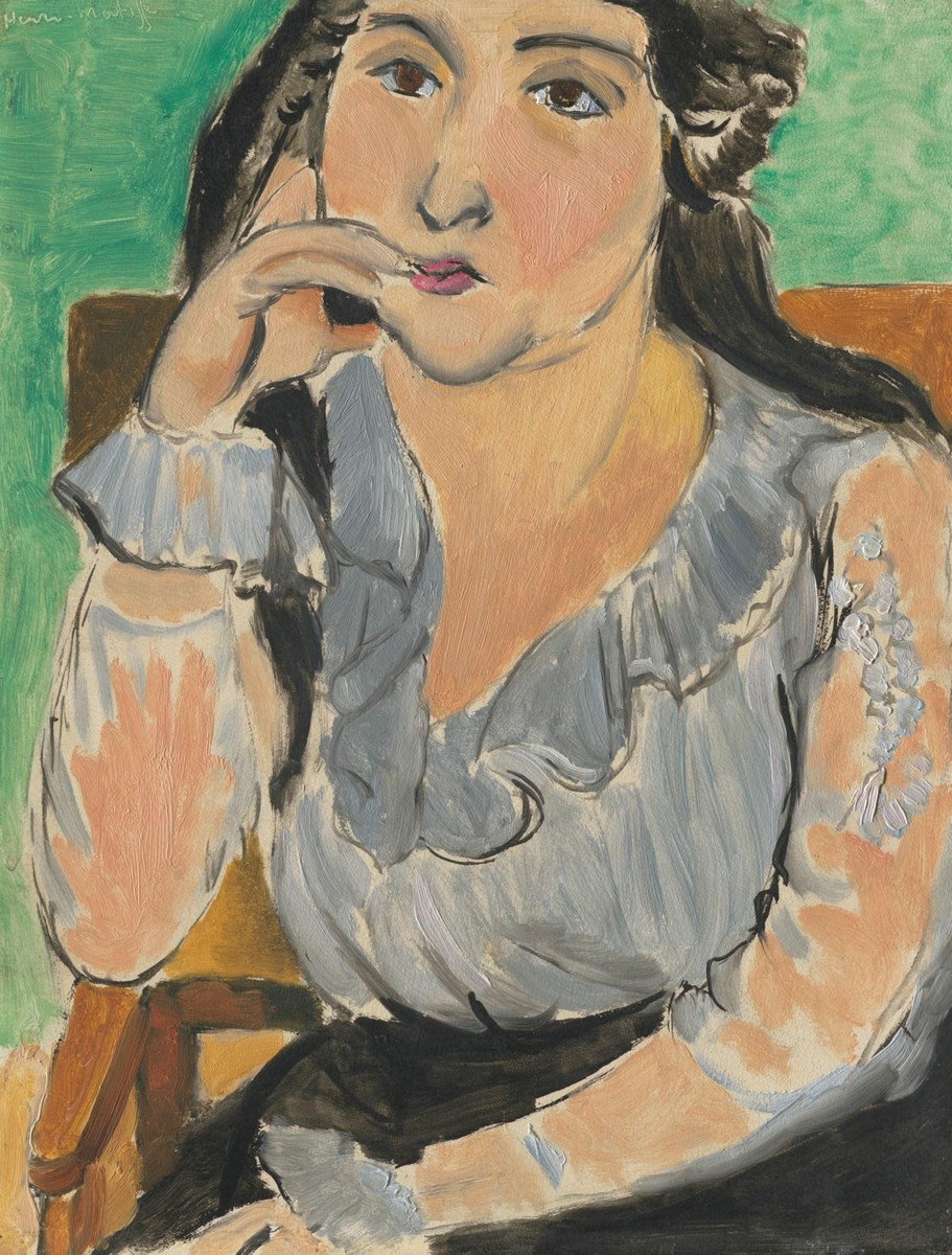 Portrait De Femme (Lorette) by Henri Matisse