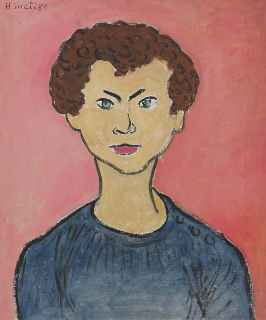 Portrait of Allan Stein by Henri Matisse