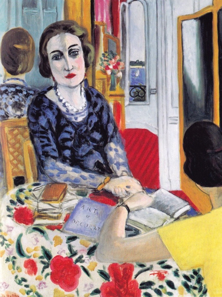Portrait of Barones Gourgaud by Henri Matisse
