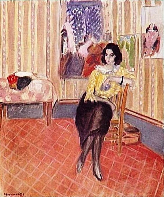 Portrait of his daughter by Henri Matisse