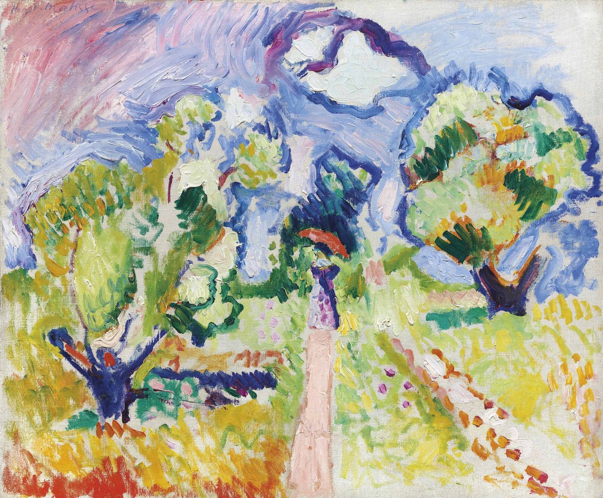 Promenade Des Oliviers by Henri Matisse