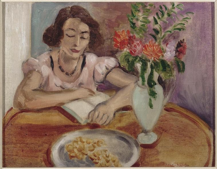 Reading girl by Henri Matisse