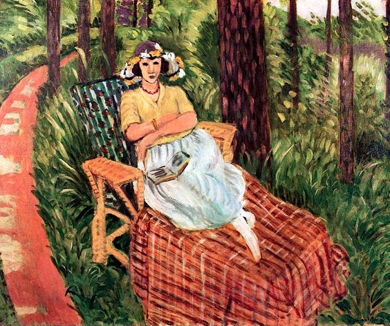 Repose Among the Trees by Henri Matisse